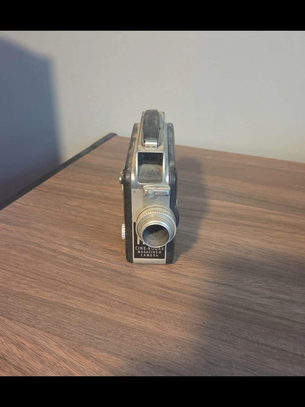 Kodak Cine Camera in Black and Silver Finish